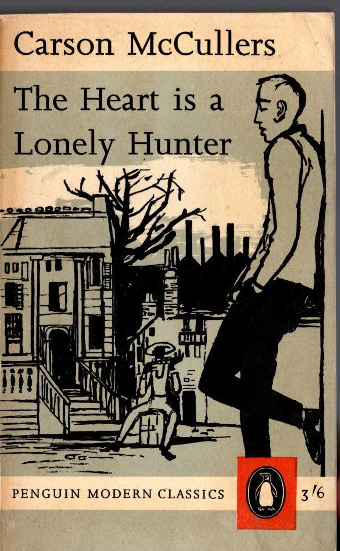 Carson McCullers  THE HEART IS A LONELY HUNTER front book cover image