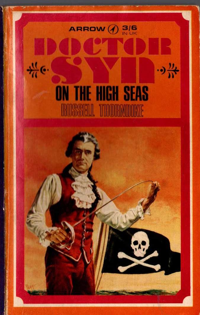 Russell Thorndike  DOCTOR SYN ON THE HIGH SEAS front book cover image