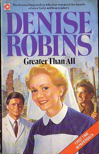 Denise Robins  GREATER THAN ALL front book cover image