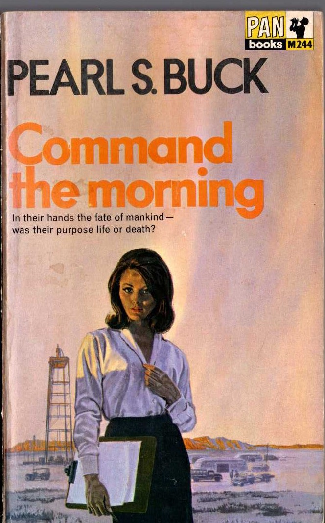 Pearl S. Buck  COMMAND THE MORNING front book cover image