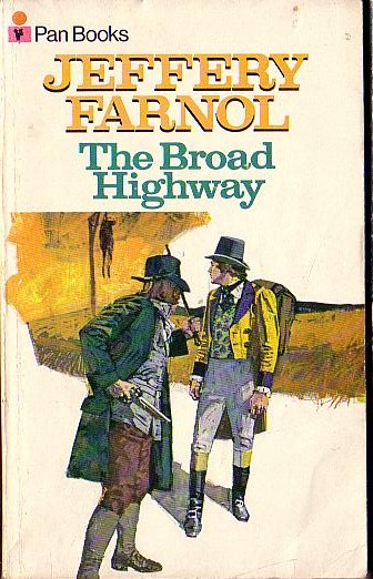 Jeffery Farnol  THE BROAD HIGHWAY front book cover image