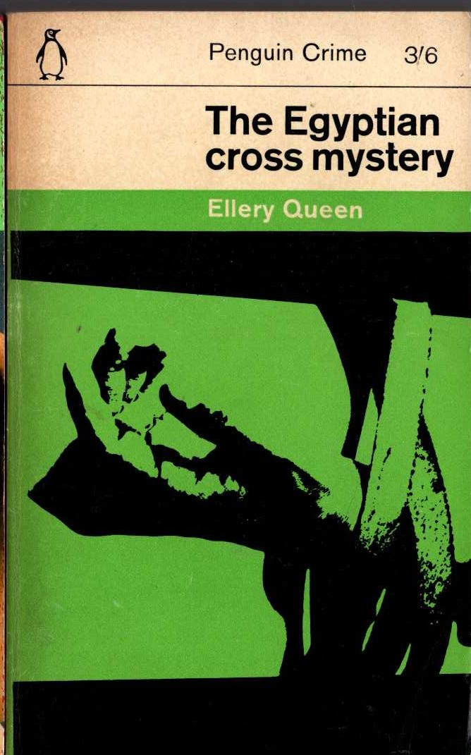 Ellery Queen  THE EGYPTIAN CROSS MYSTERY front book cover image