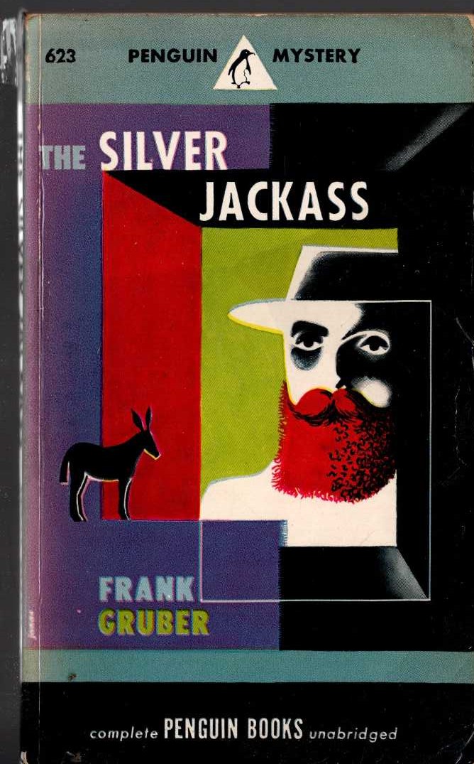 Frank Gruber  THE SILVER JACKASS front book cover image