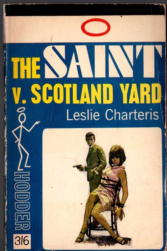 Leslie Charteris  THE SAINT v. SCOTLAND YARD front book cover image