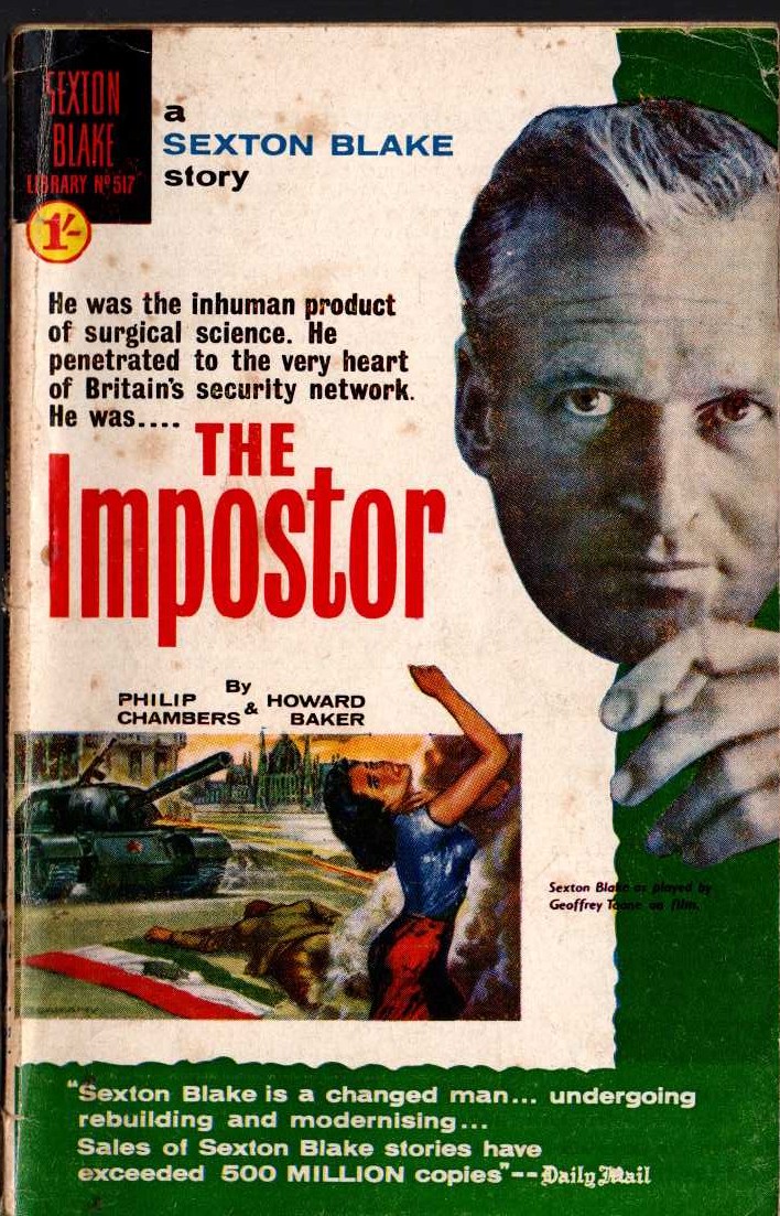 THE IMPOSTER (Sexton Blake) front book cover image