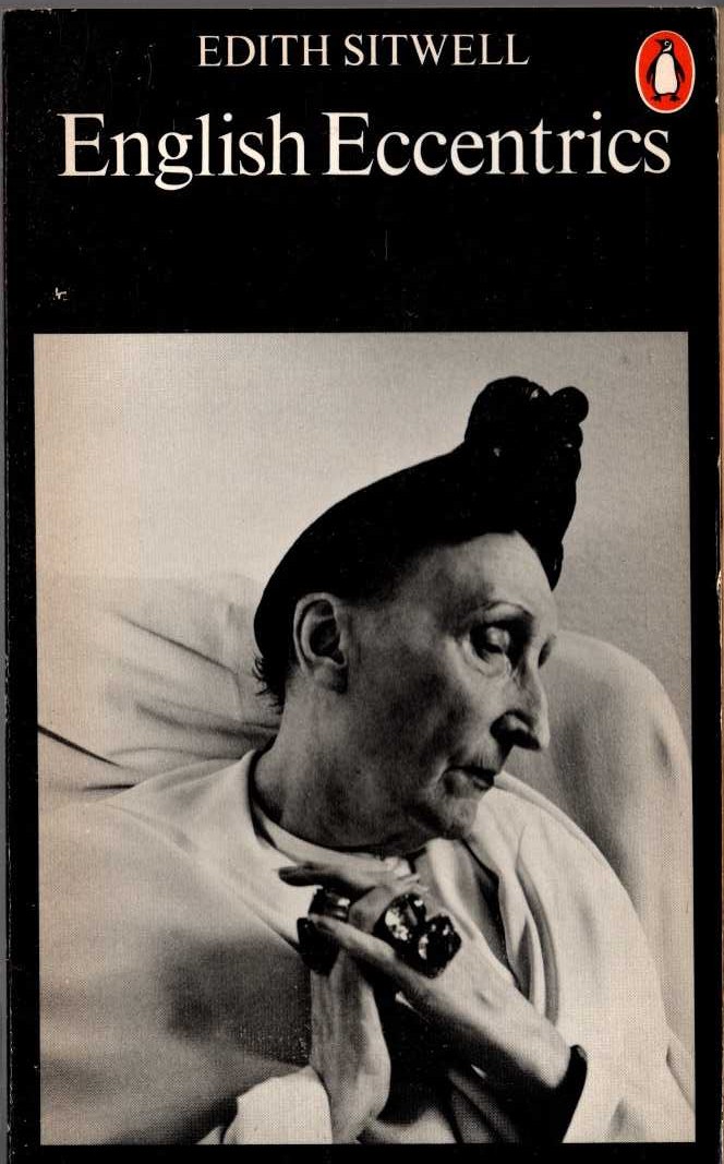 Edith Sitwell  ENGLISH ECCENTRICS (non-fiction) front book cover image