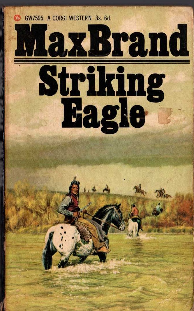 Max Brand  STRIKING EAGLE front book cover image