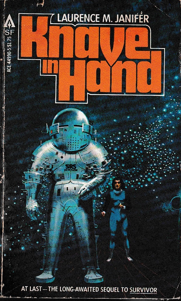 Laurence M. Janifer  KNAVE IN HAND front book cover image