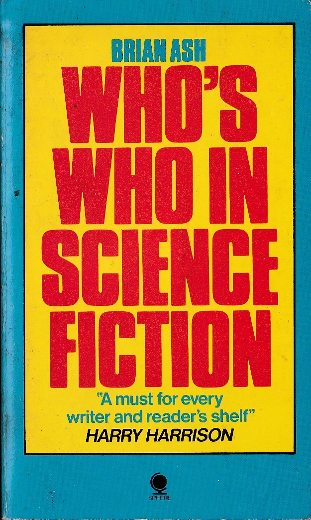 Brian Ash  WHO'S WHO IN SCIENCE FICTION front book cover image