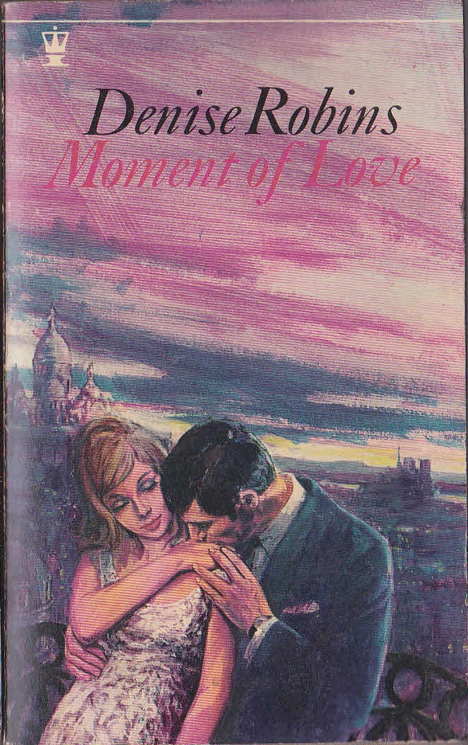 Denise Robins  MOMENT OF LOVE front book cover image