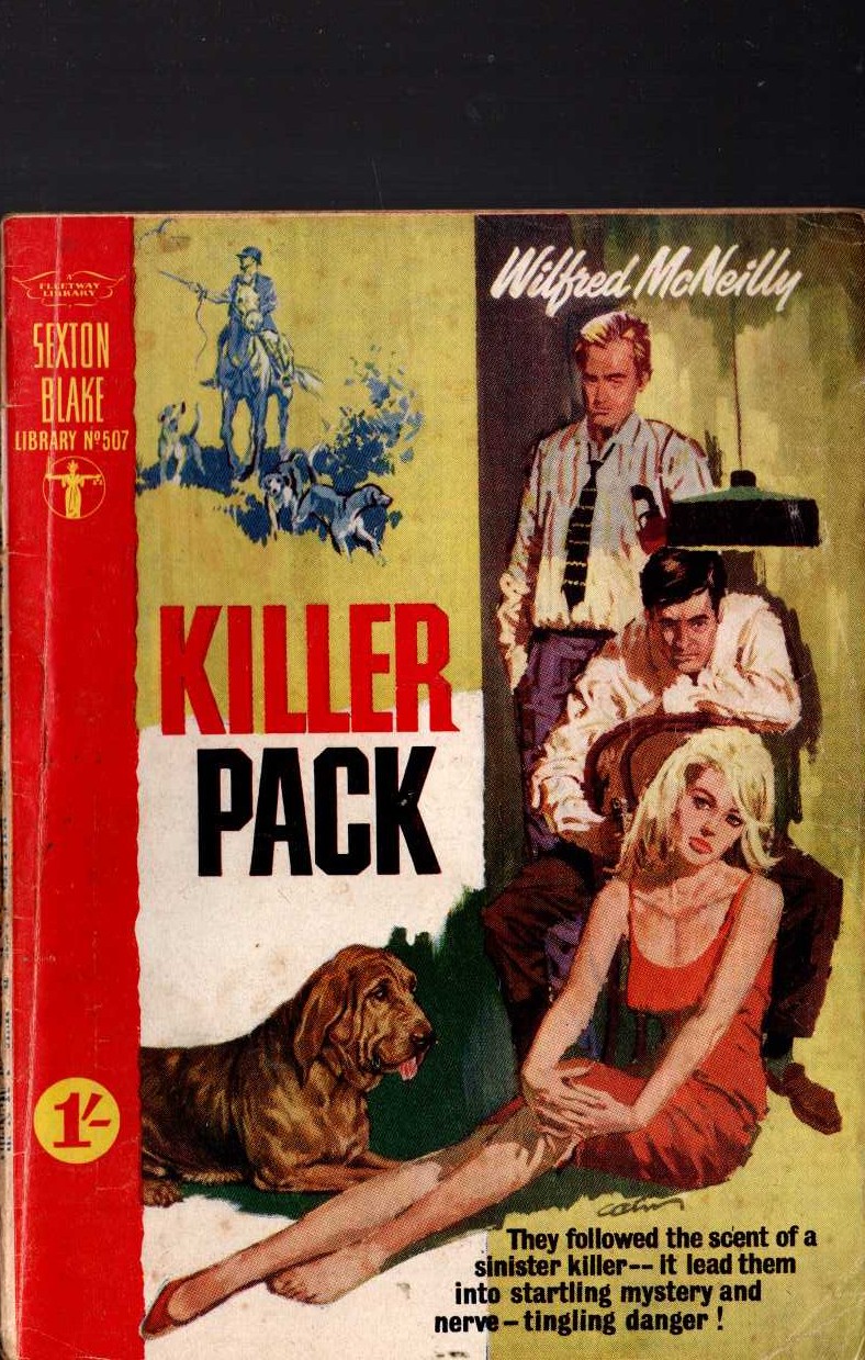 Wilfred McNeilly  KILLER PACK (Sexton Blake) front book cover image