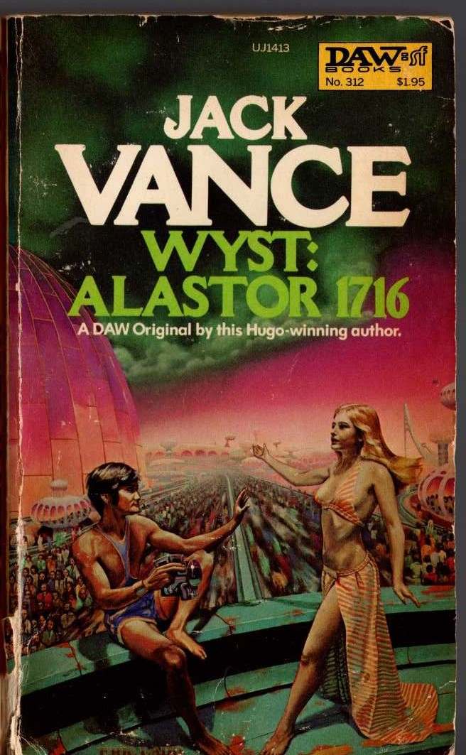 Jack Vance  WYST: ALASTOR 1716 front book cover image