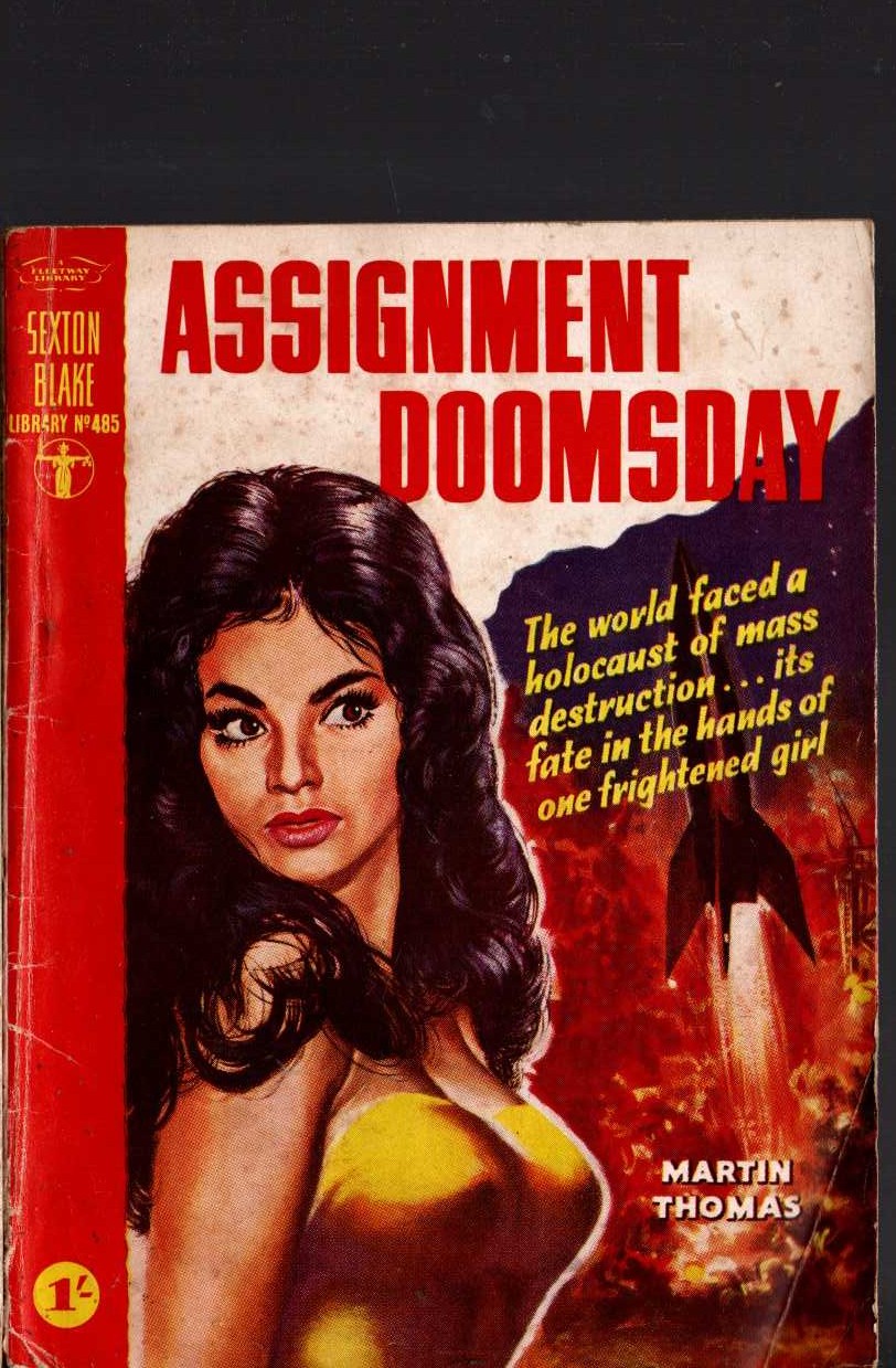 Martin Thomas  ASSIGNMENT DOOMSDAY (Sexton Blake) front book cover image
