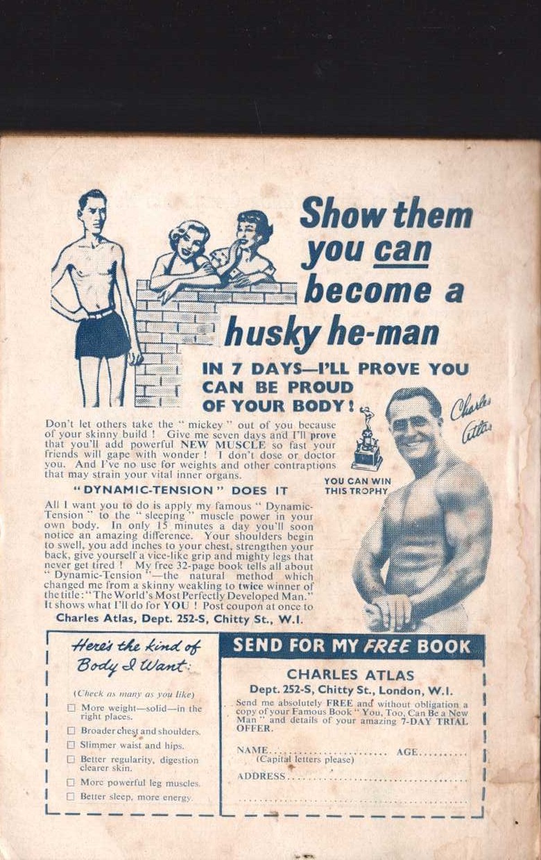 Peter Saxon  LOVELY-BUT LETHAL! (Sexton Blake) magnified rear book cover image