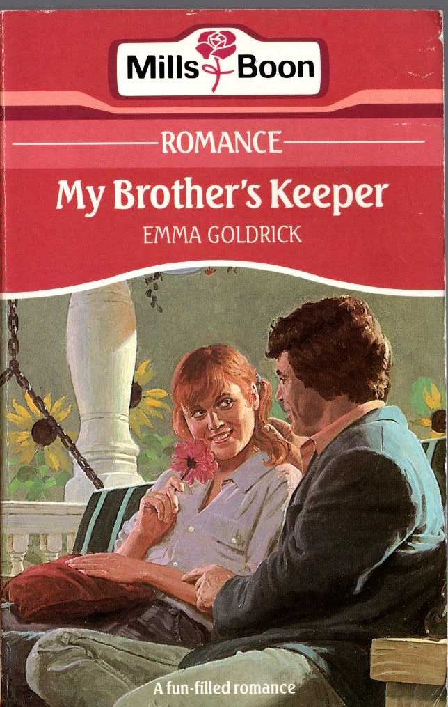 Emma Goldrick  MY BROTHER'S KEEPER front book cover image