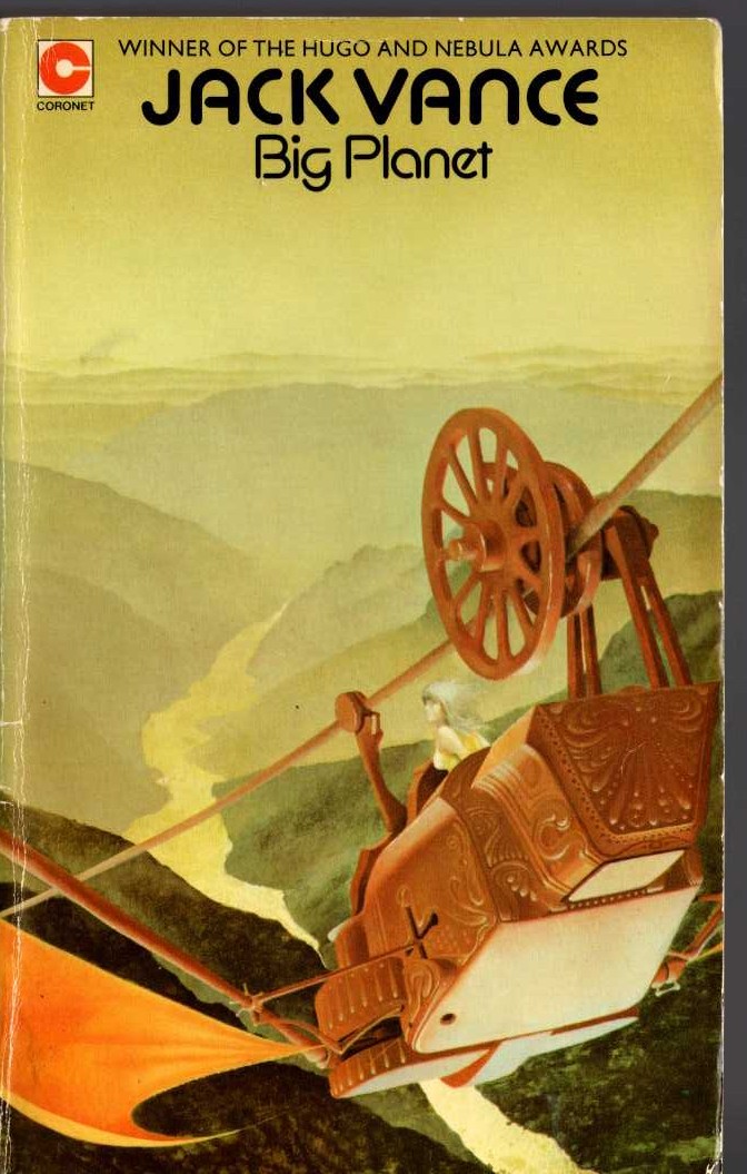 Jack Vance  BIG PLANET front book cover image