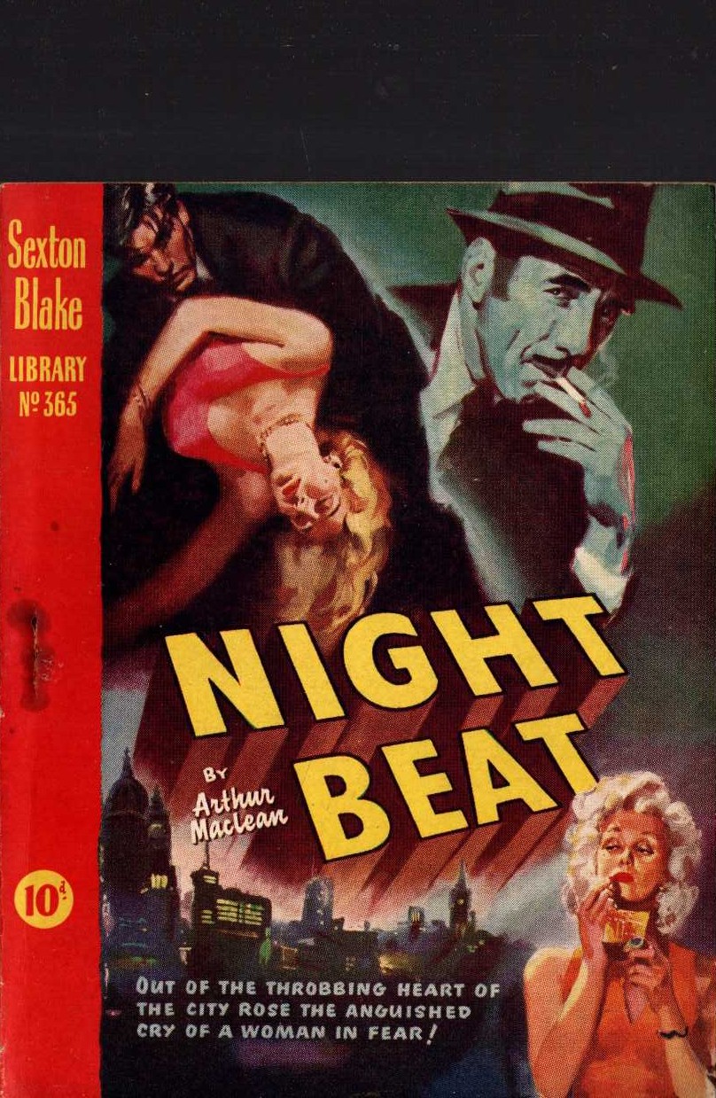 Arthur Maclean  NIGHT BEAT (Sexton Blake) front book cover image