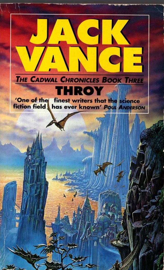 Jack Vance  THROY front book cover image