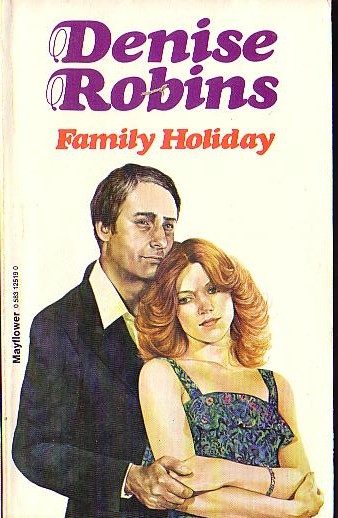 Denise Robins  FAMILY HOLIDAY front book cover image