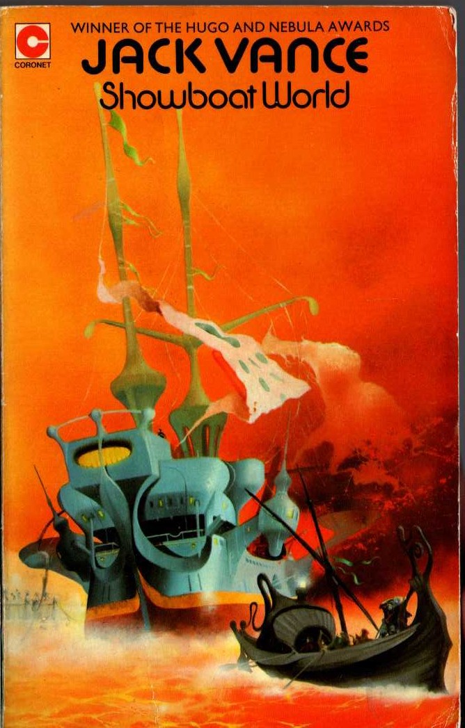 Jack Vance  SHOWBOAT WORLD front book cover image