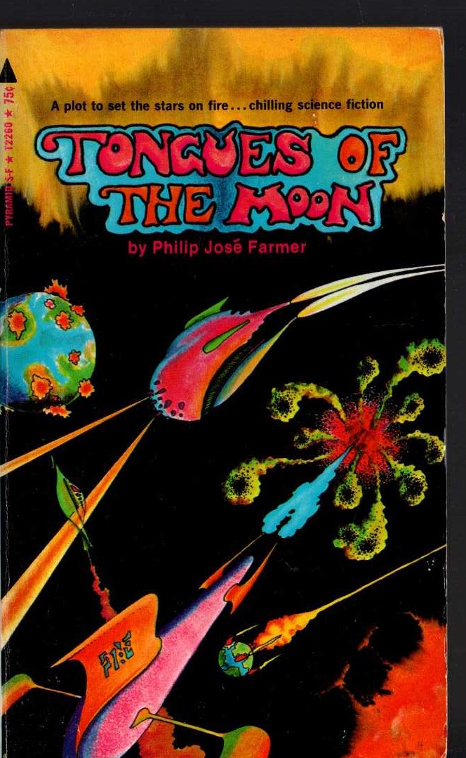 Philip Jose Farmer  TONGUES OF THE MOON front book cover image