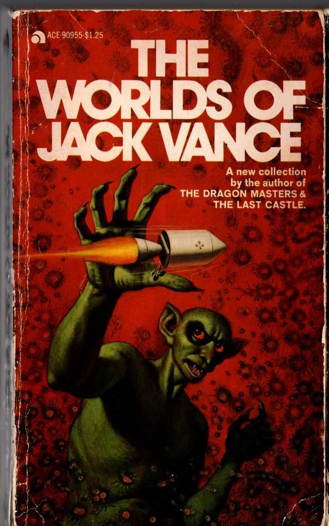 Jack Vance  THE WORLDS OF JACK VANCE front book cover image