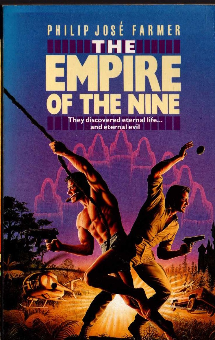 Philip Jose Farmer  THE EMPIRE OF THE NINE front book cover image