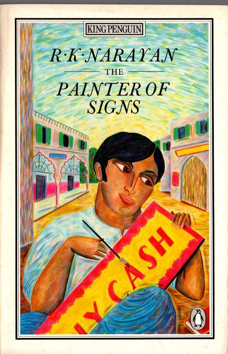 R.K. Narayan  THE PAINTER OF SIGNS front book cover image