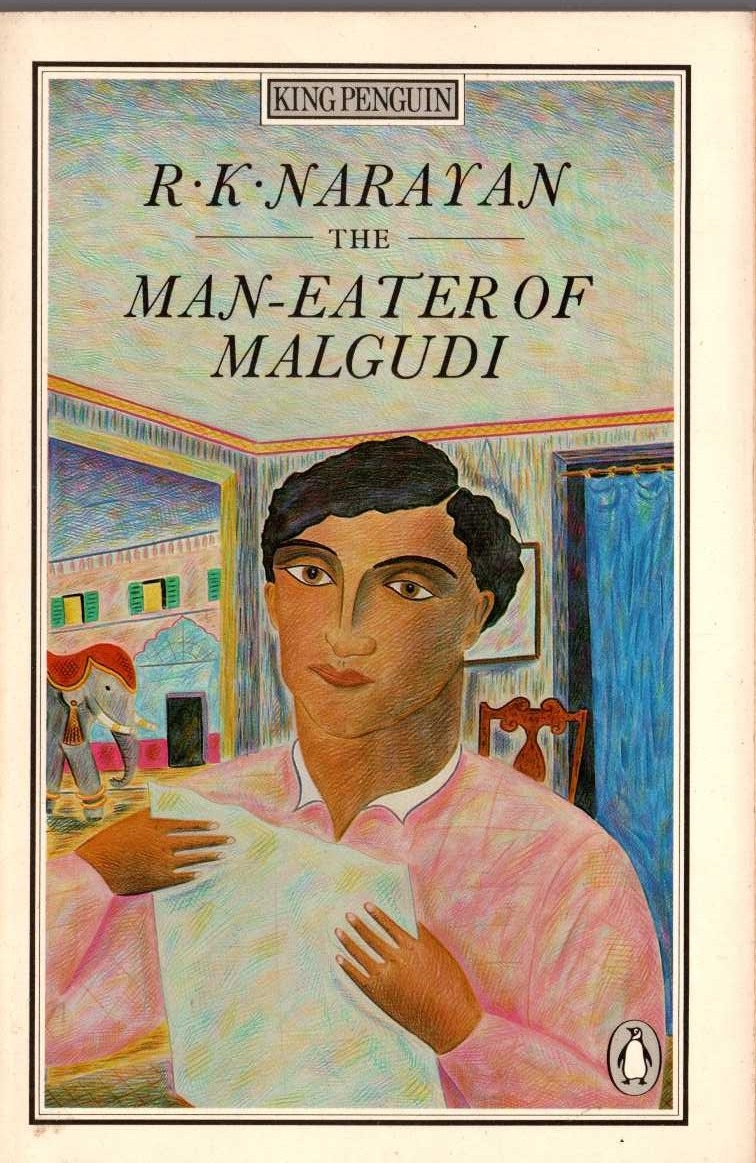 R.K. Narayan  MAN-EATER OF MALGUDI front book cover image