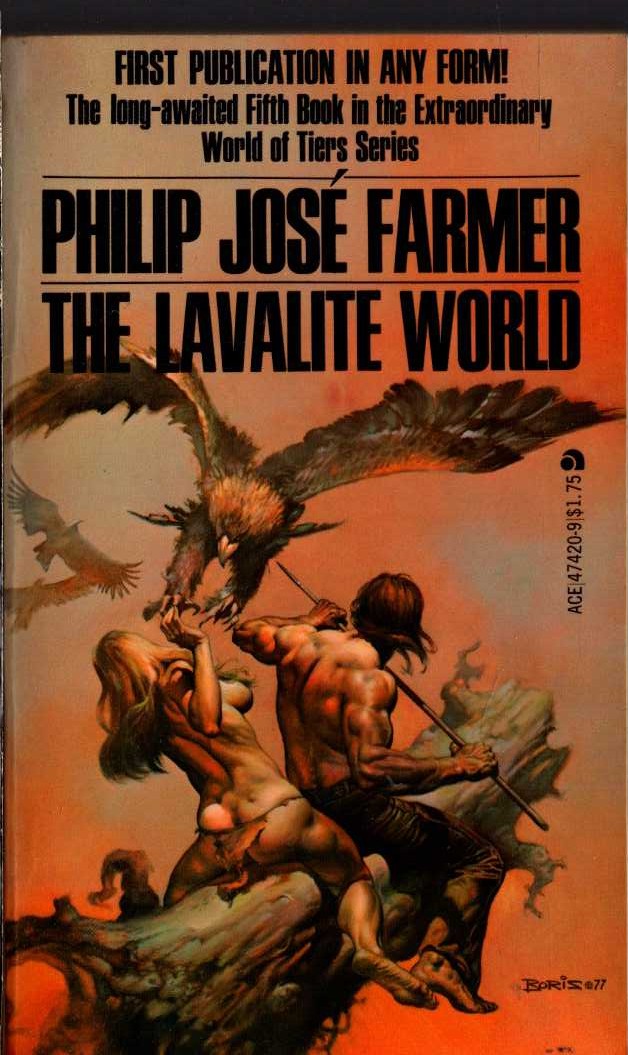 Philip Jose Farmer  THE LAVALITE WORLD front book cover image