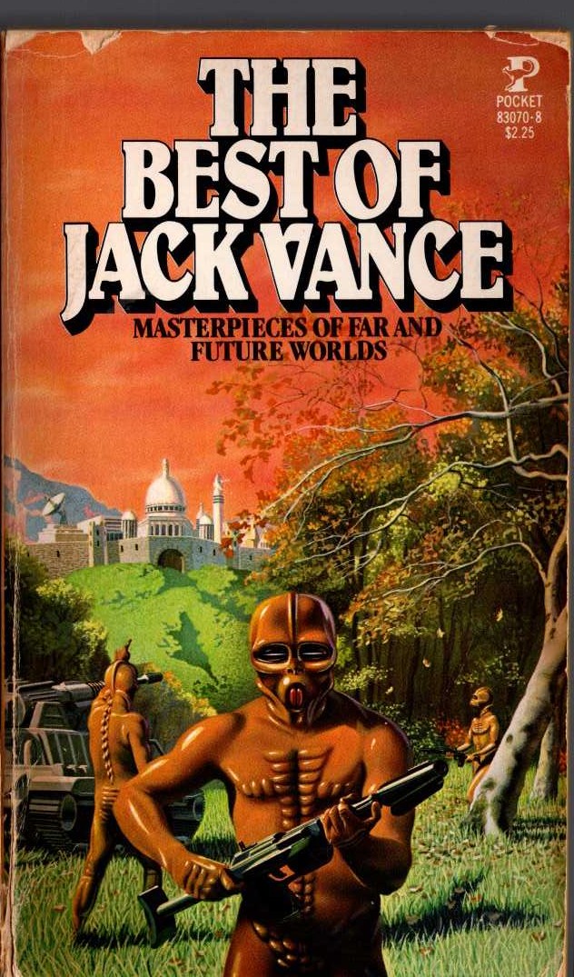 Jack Vance  THE BEST OF JACK VANCE front book cover image