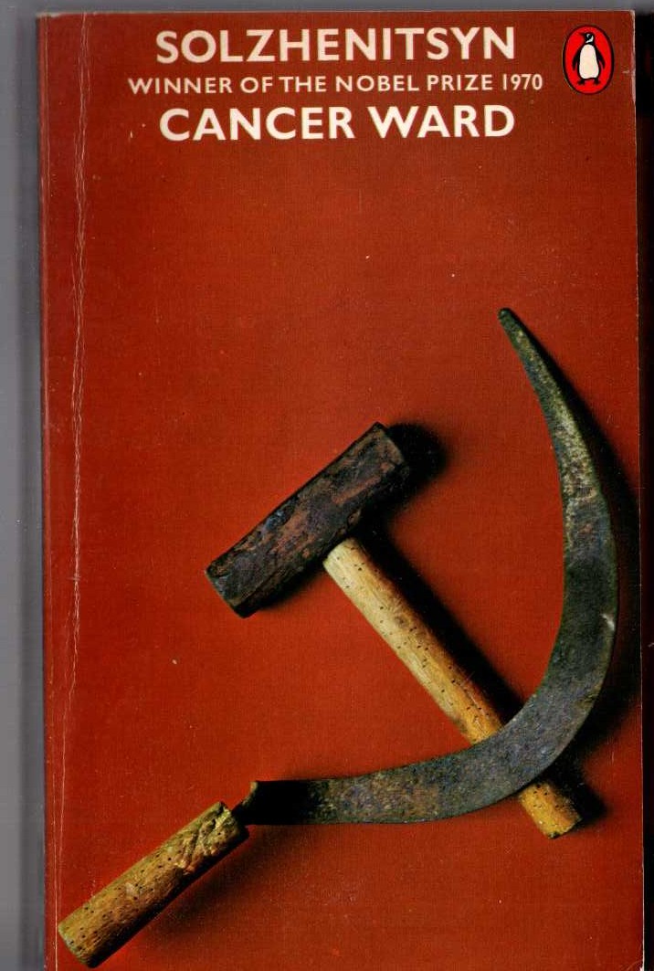 Alexander Solzhenitsyn  CANCER WARD front book cover image