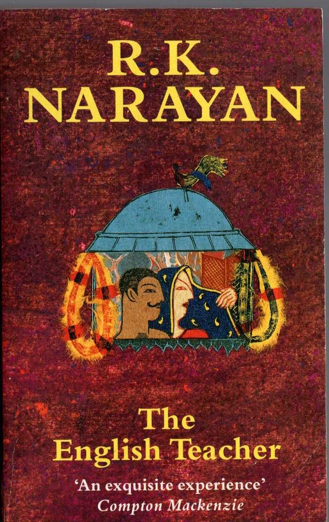 R.K. Narayan  THE ENGLISH TEACHER front book cover image
