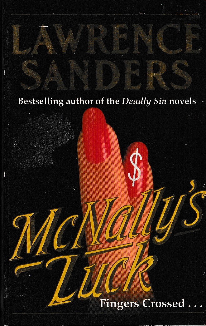 Lawrence Sanders  McNALLY'S LUCK front book cover image
