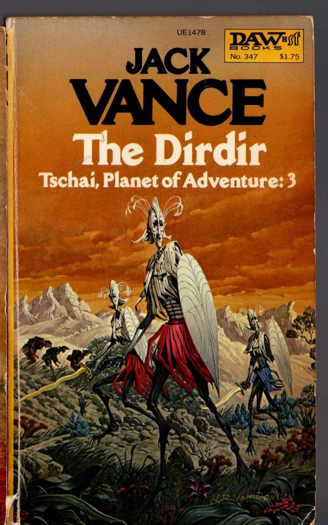 Jack Vance  THE DIRDIR front book cover image