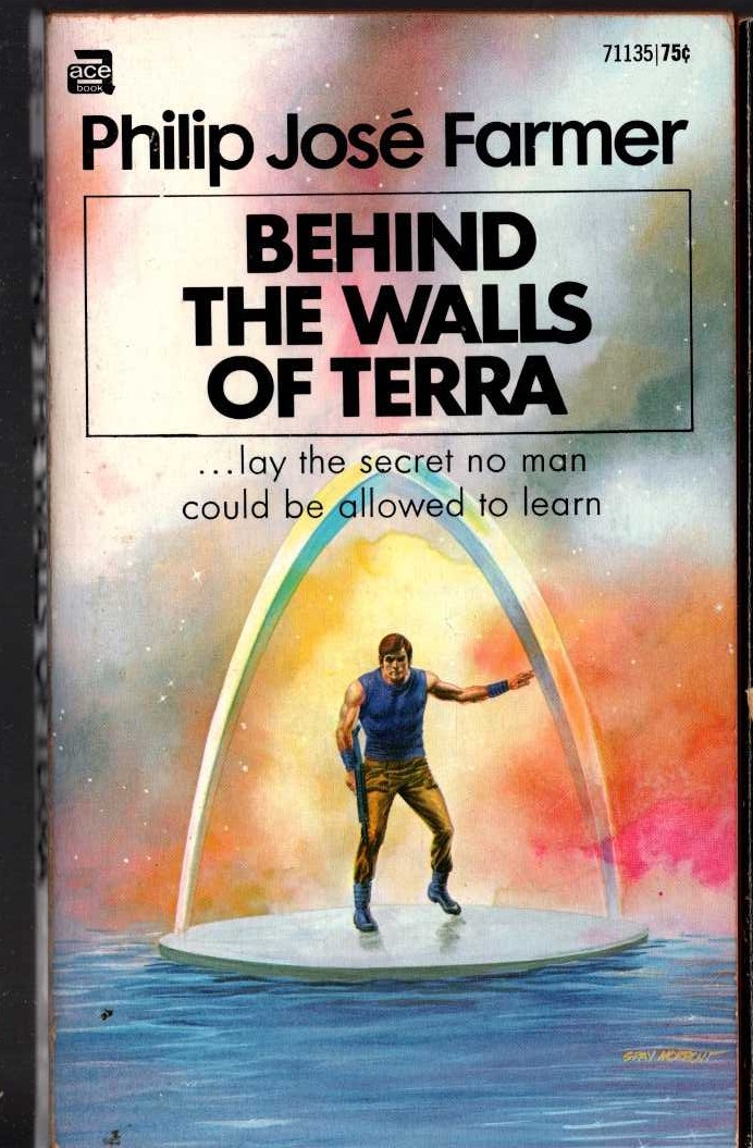 Philip Jose Farmer  BEHIND THE WALLS OF TERRA front book cover image
