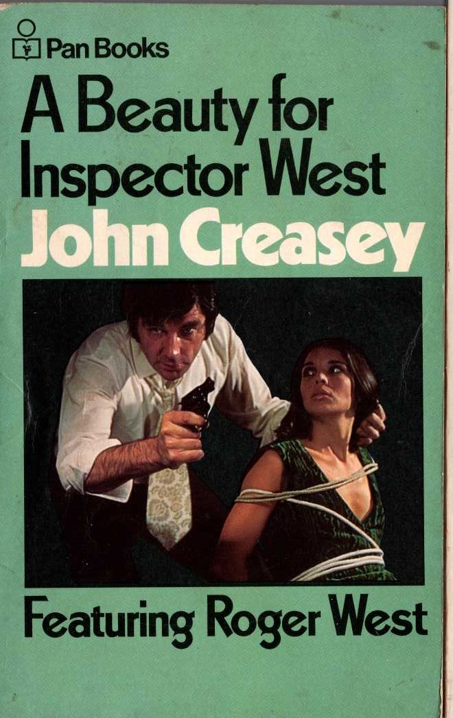 John Creasey  A BEAUTY FOR INSPECTOR WEST front book cover image