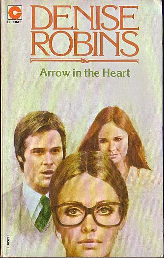 Denise Robins  ARROW IN THE HEART front book cover image