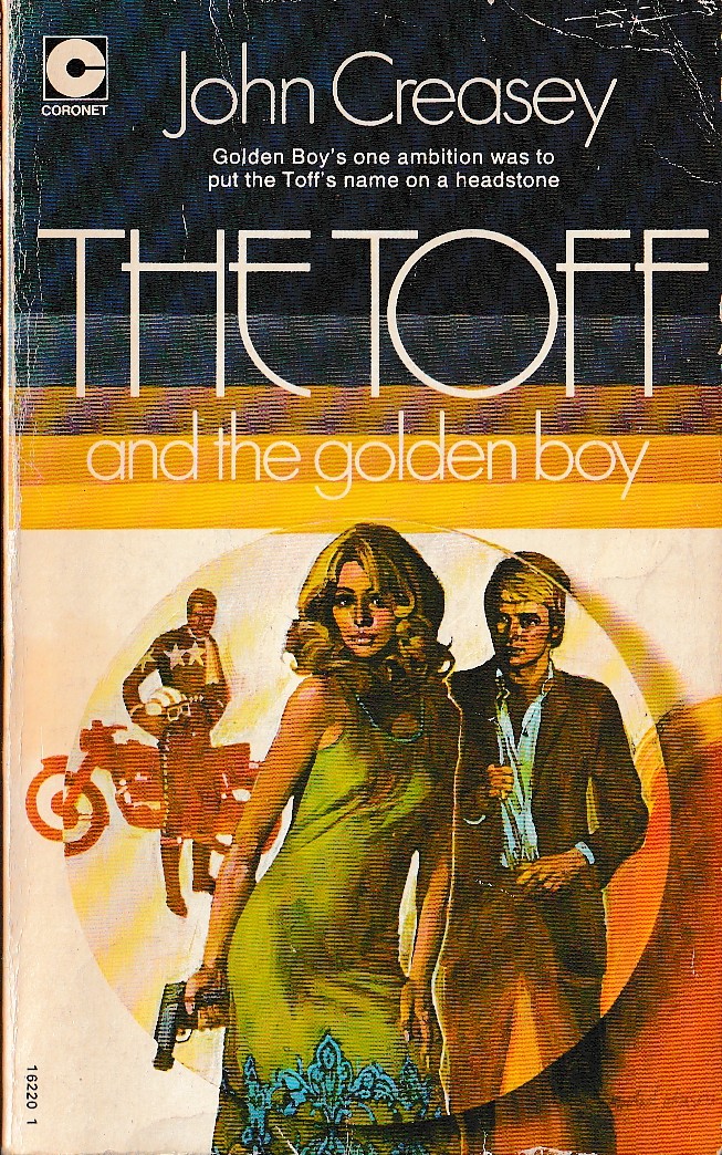 John Creasey  THE TOFF AND THE GOLDEN BOY front book cover image