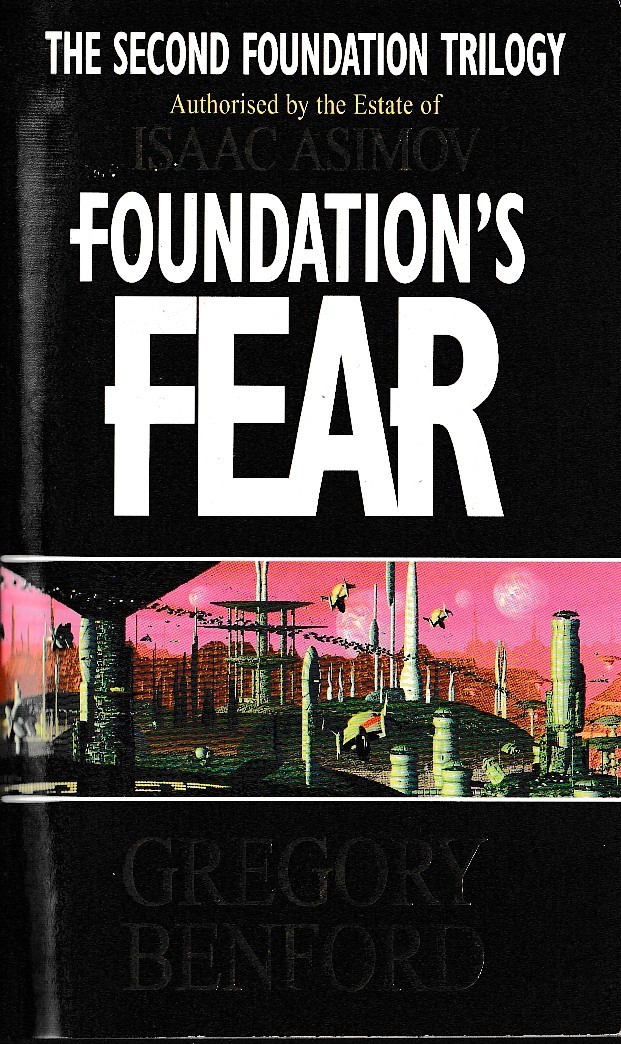 Gregory Benford  FOUNDATION'S FEAR front book cover image