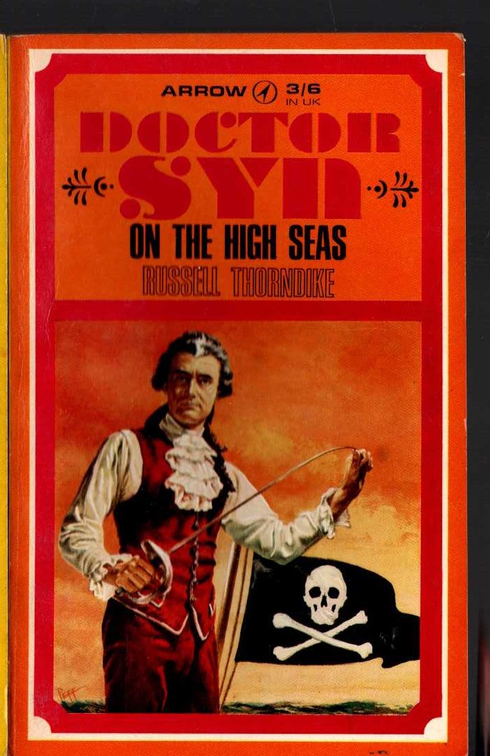 Russell Thorndike  DOCTOR SYN ON THE HIGH SEAS front book cover image