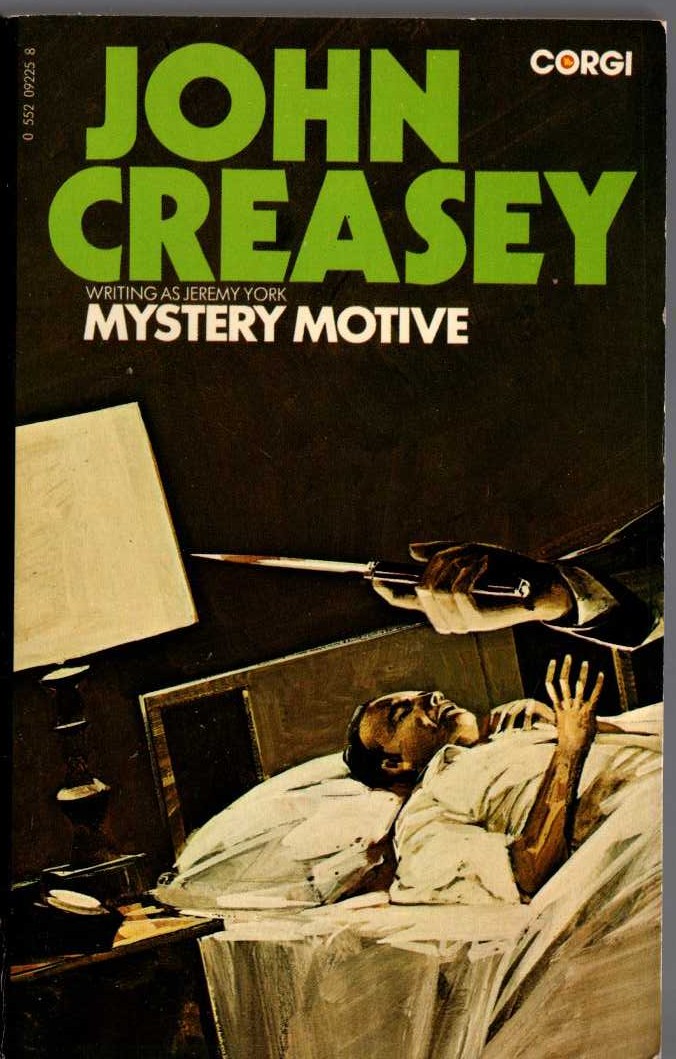 Jeremy York  MYSTERY MOTIVE front book cover image