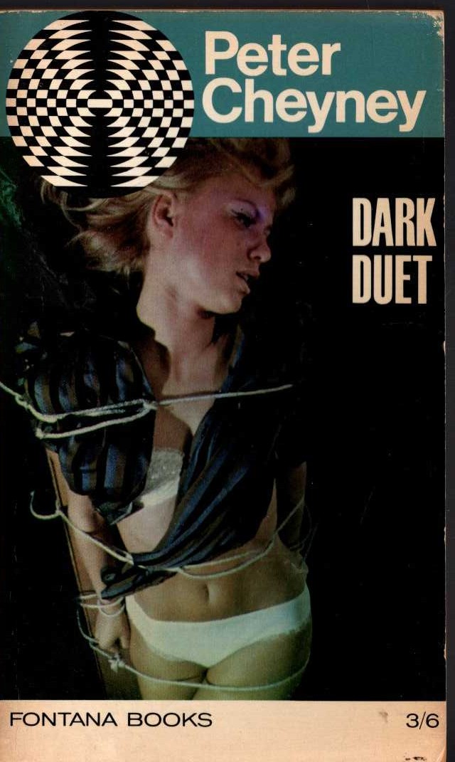 Peter Cheyney  DARK DUET front book cover image