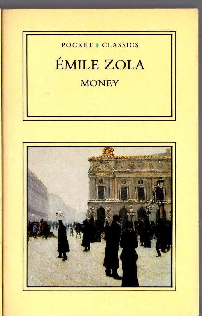 Emile Zola  MONEY front book cover image