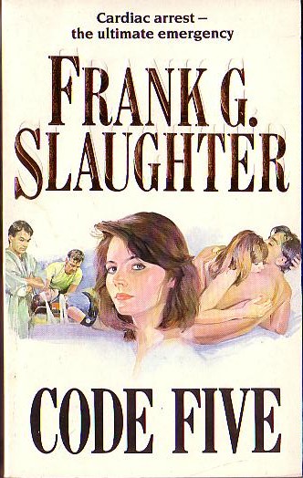 Frank G. Slaughter  CODE FIVE front book cover image