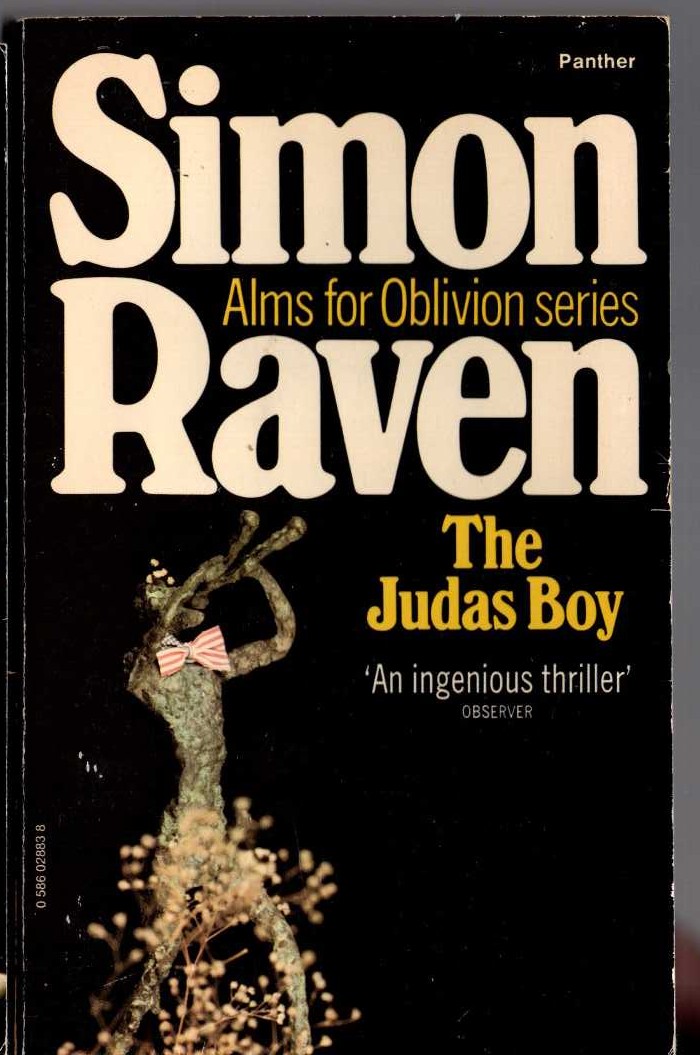 Simon Raven  THE JUDAS BOY front book cover image