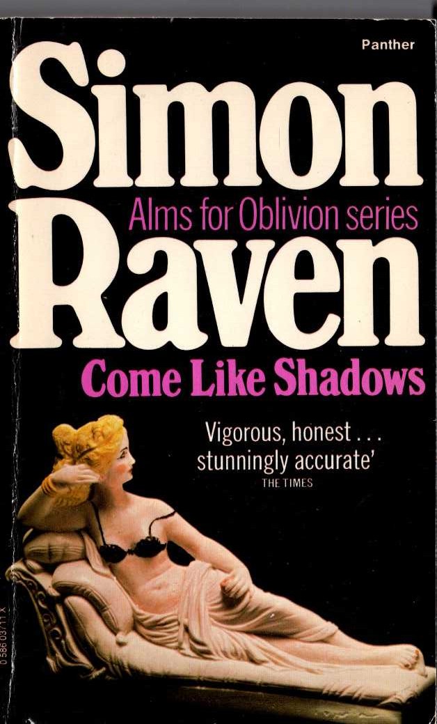 Simon Raven  COME LIKE SHADOWS front book cover image