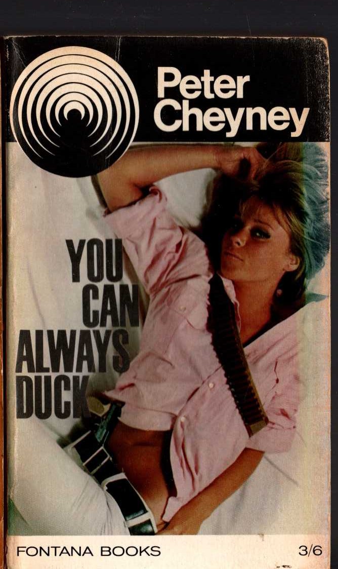 Peter Cheyney  YOU CAN ALWAYS DUCK front book cover image