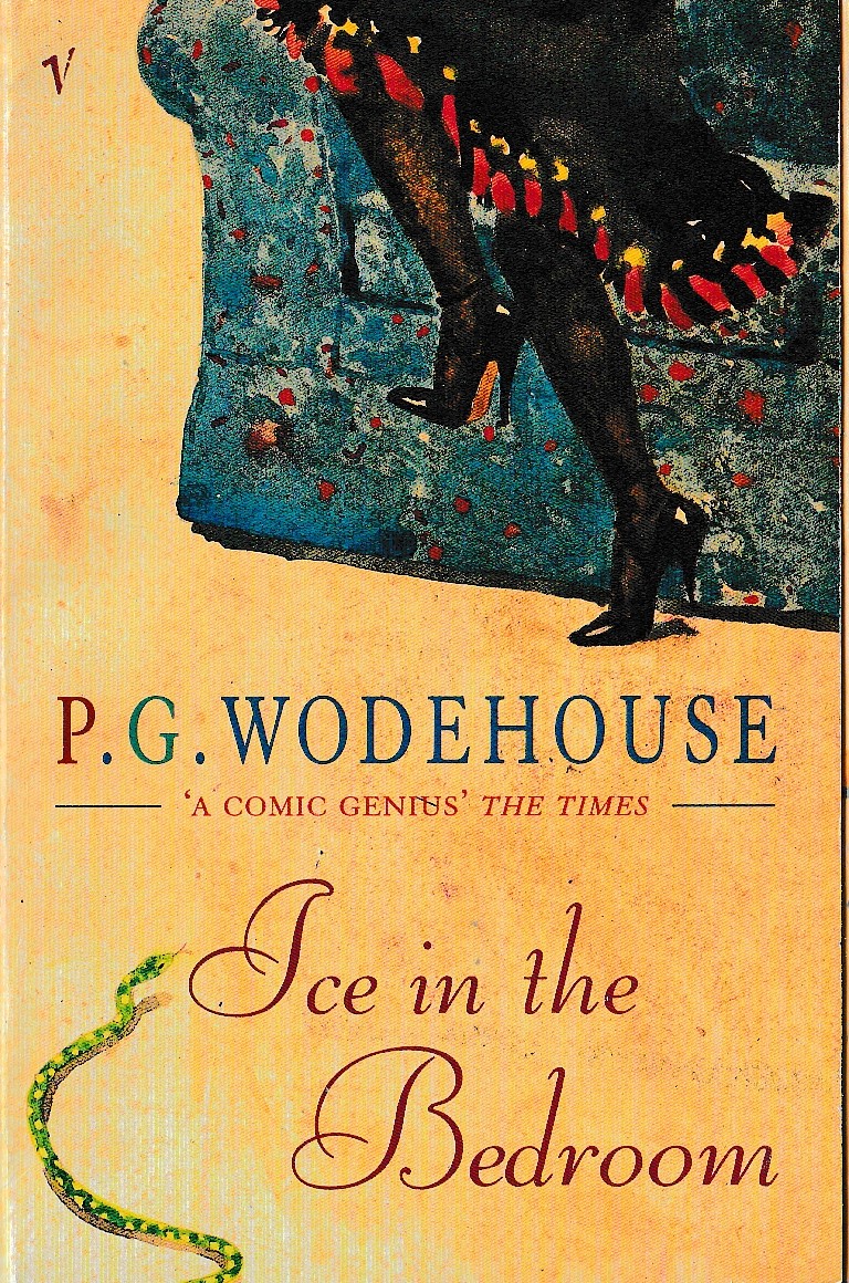 P.G. Wodehouse  ICE IN THE BEDROOM front book cover image