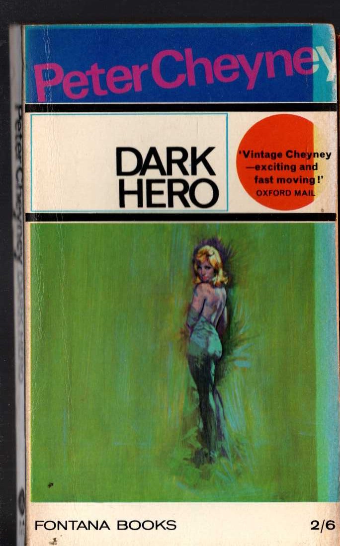 Peter Cheyney  DARK HERO front book cover image